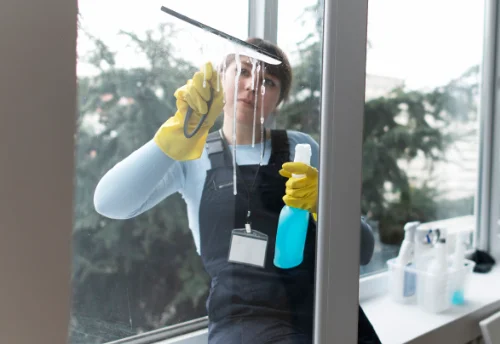 Nettoyage de vitres intérieures et extérieures à Grandfresnoy